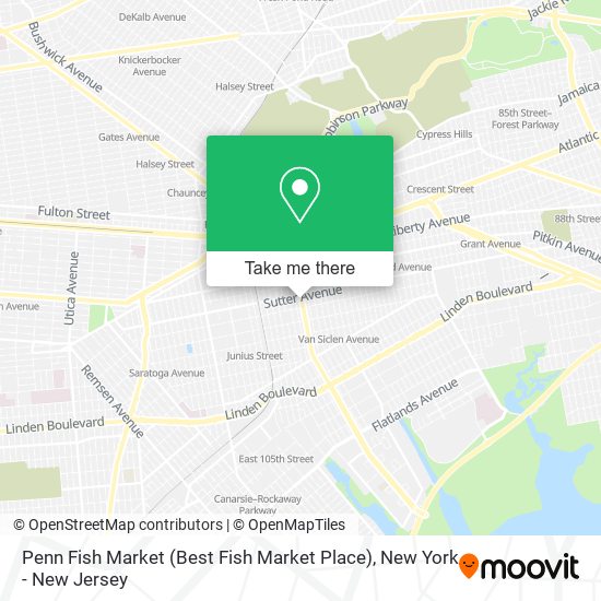 Penn Fish Market (Best Fish Market Place) map