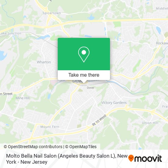 Molto Bella Nail Salon (Angeles Beauty Salon L) map