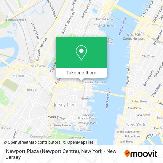 Mapa de Newport Plaza (Newport Centre)