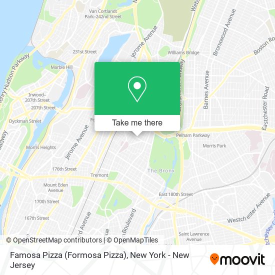 Famosa Pizza (Formosa Pizza) map