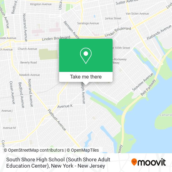 Mapa de South Shore High School (South Shore Adult Education Center)