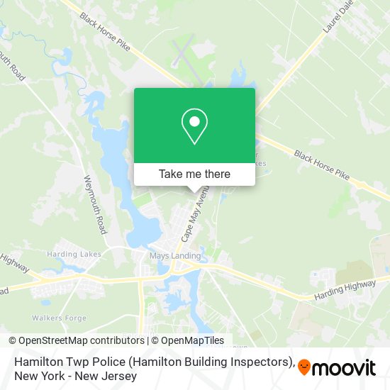 Mapa de Hamilton Twp Police (Hamilton Building Inspectors)