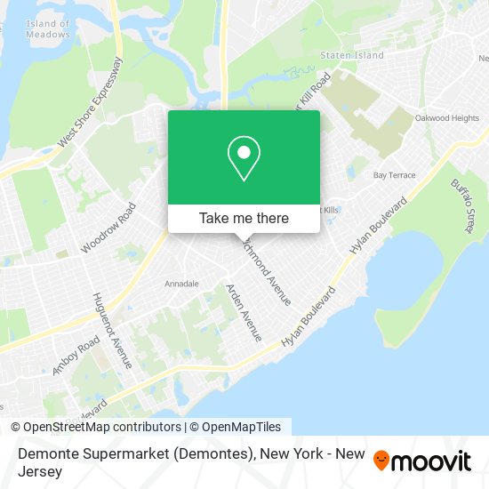 Demonte Supermarket (Demontes) map