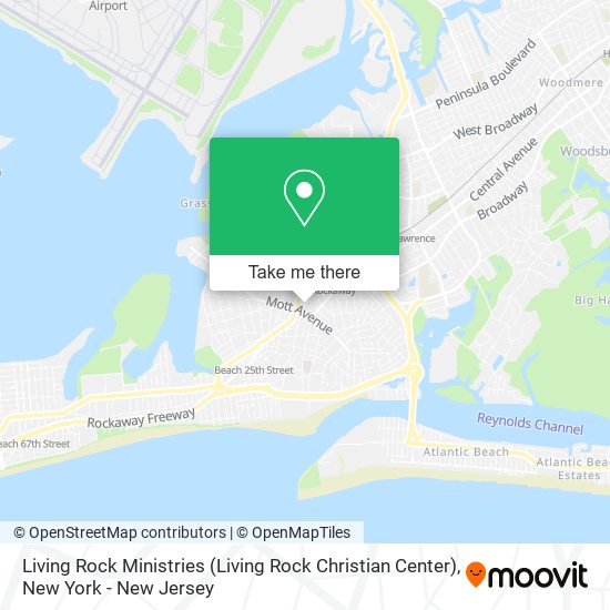 Mapa de Living Rock Ministries (Living Rock Christian Center)