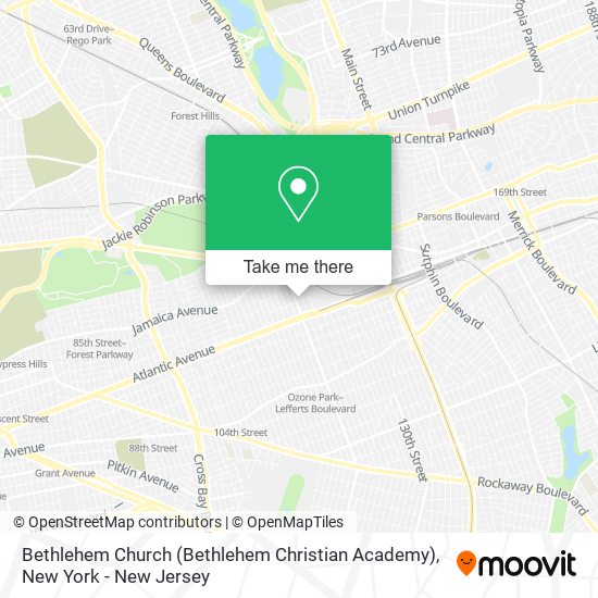 Bethlehem Church (Bethlehem Christian Academy) map