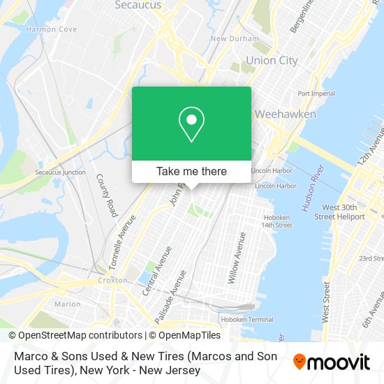Marco & Sons Used & New Tires (Marcos and Son Used Tires) map