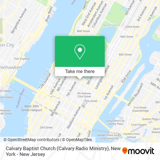 Calvary Baptist Church (Calvary Radio Ministry) map