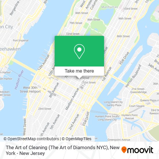 The Art of Cleaning (The Art of Diamonds NYC) map