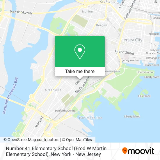 Number 41 Elementary School (Fred W Martin Elementary School) map