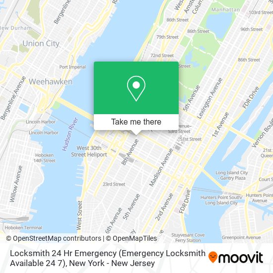 Locksmith 24 Hr Emergency (Emergency Locksmith Available 24 7) map