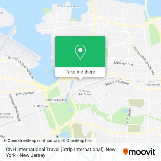 CNH International Travel (Strip International) map