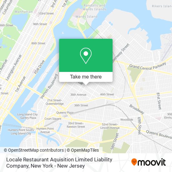 Mapa de Locale Restaurant Aquisition Limited Liability Company