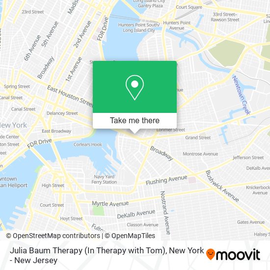 Julia Baum Therapy (In Therapy with Tom) map