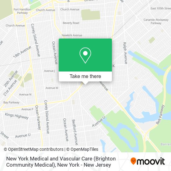 New York Medical and Vascular Care (Brighton Community Medical) map