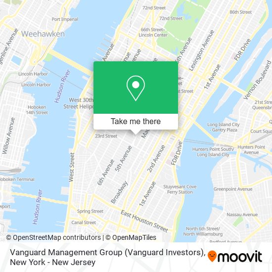 Vanguard Management Group (Vanguard Investors) map
