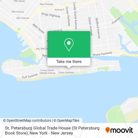 St. Petersburg Global Trade House (St Petersburg Book Store) map