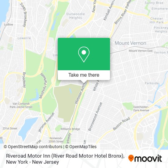 Riveroad Motor Inn (River Road Motor Hotel Bronx) map