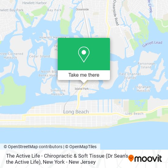 The Active Life - Chiropractic & Soft Tissue (Dr Sean's the Active Life) map