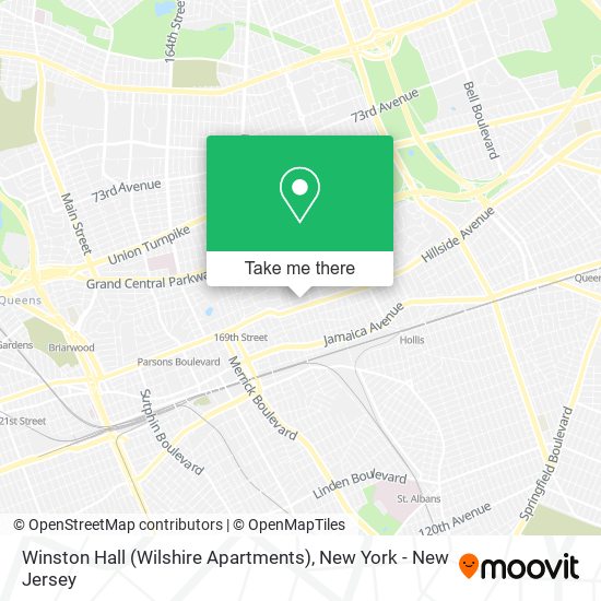 Winston Hall (Wilshire Apartments) map
