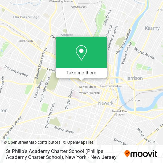 Mapa de St Philip's Academy Charter School (Phillips Academy Charter School)