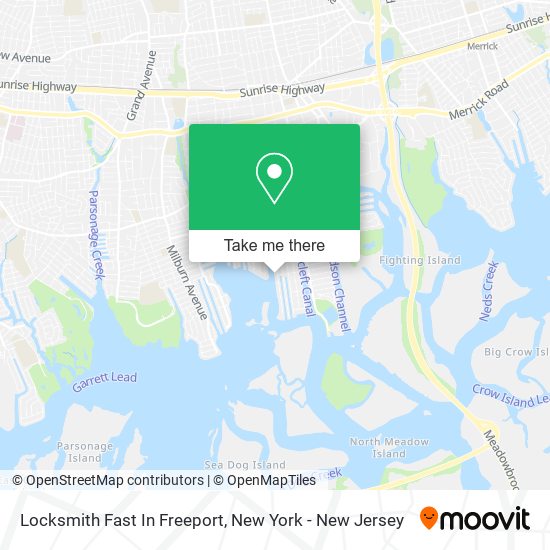 Locksmith Fast In Freeport map
