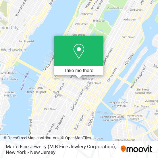 Mapa de Mari's Fine Jewelry (M B Fine Jewlery Corporation)