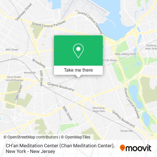 Mapa de CH'an Meditation Center (Chan Meditation Center)