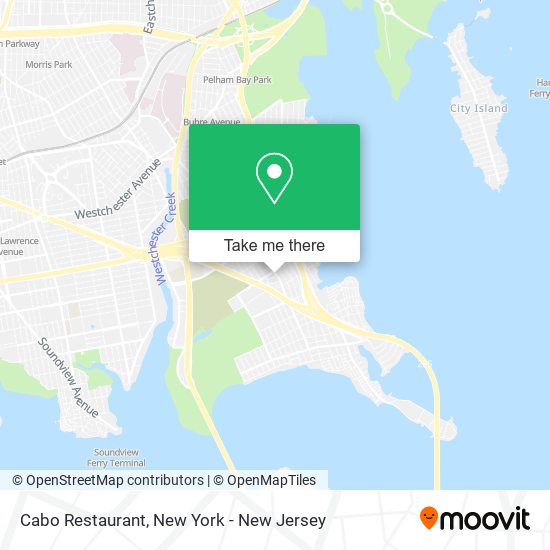 Cabo Restaurant map