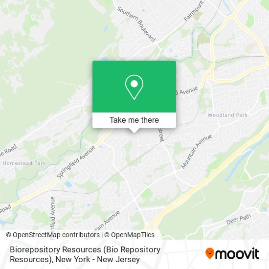 Biorepository Resources (Bio Repository Resources) map