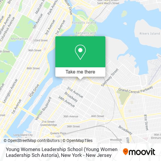 Young Womens Leadership School (Young Women Leadership Sch Astoria) map