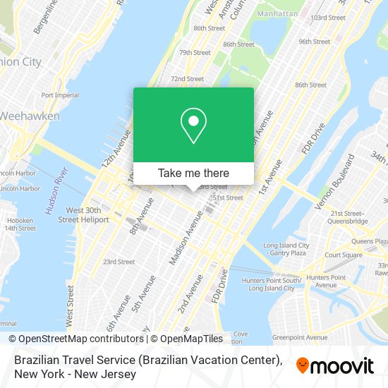 Brazilian Travel Service (Brazilian Vacation Center) map