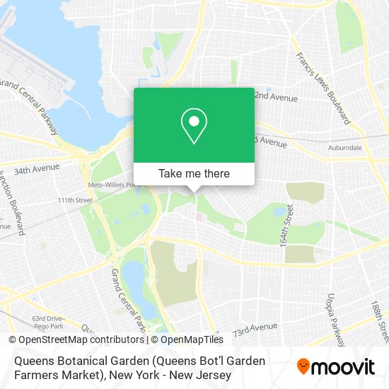 Queens Botanical Garden (Queens Bot’l Garden Farmers Market) map