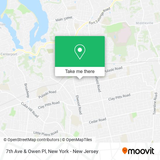 Mapa de 7th Ave & Owen Pl