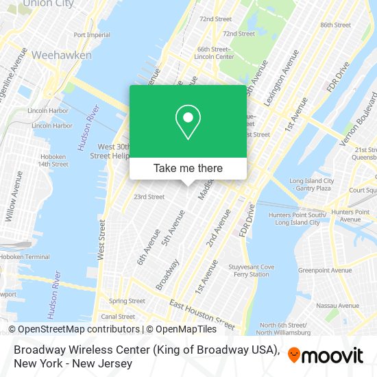 Broadway Wireless Center (King of Broadway USA) map