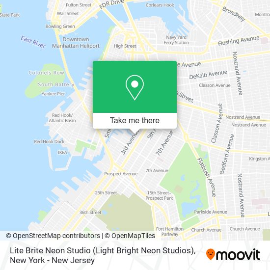 Lite Brite Neon Studio (Light Bright Neon Studios) map