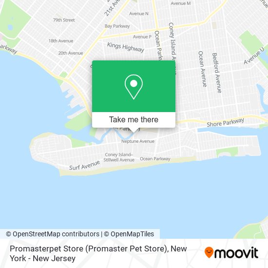 Mapa de Promasterpet Store (Promaster Pet Store)