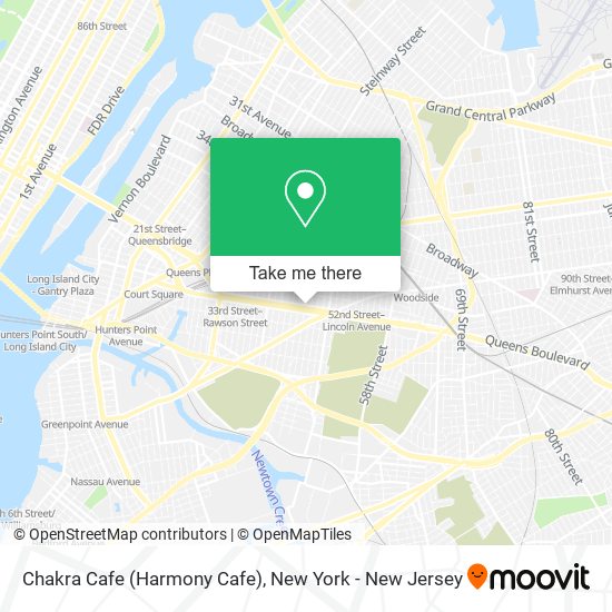 Chakra Cafe (Harmony Cafe) map