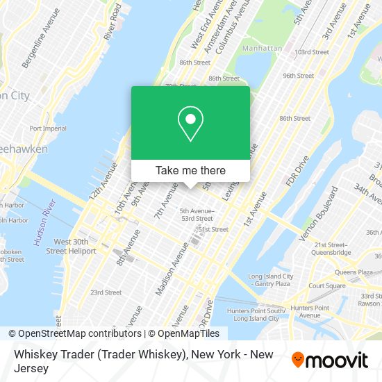 Mapa de Whiskey Trader