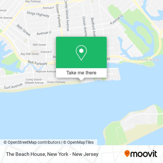 Mapa de The Beach House