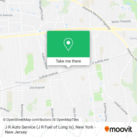 Mapa de J R Auto Service (J R Fuel of Long Is)