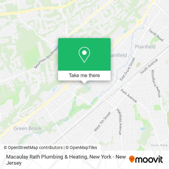 Mapa de Macaulay Rath Plumbing & Heating