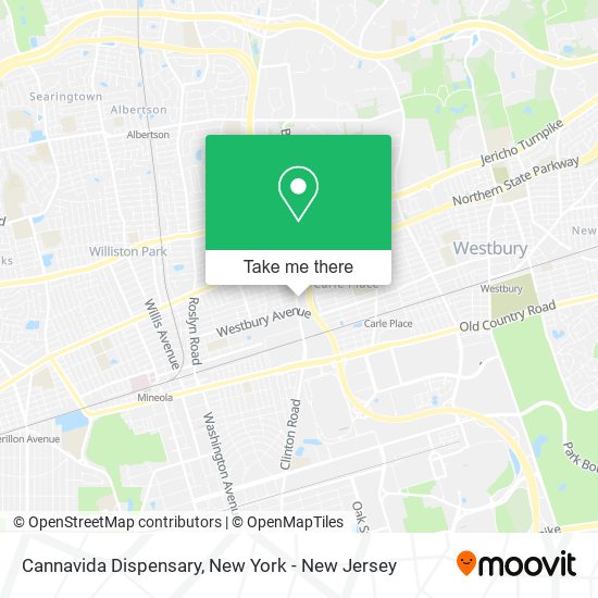 Cannavida Dispensary map