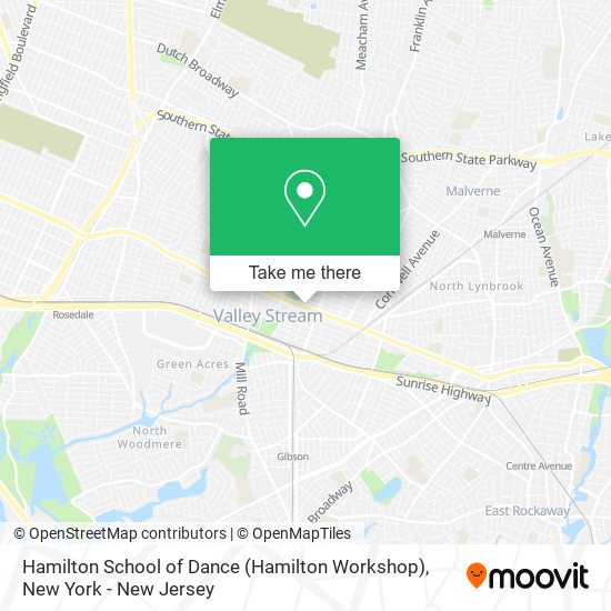Hamilton School of Dance (Hamilton Workshop) map