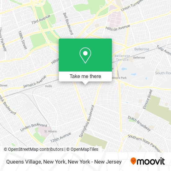 Queens Village, New York map
