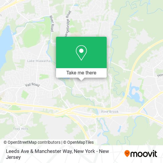 Mapa de Leeds Ave & Manchester Way