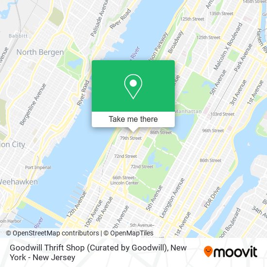 Mapa de Goodwill Thrift Shop (Curated by Goodwill)
