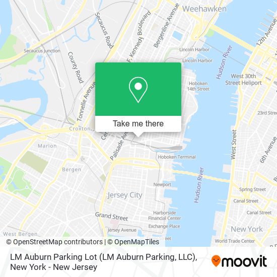 Mapa de LM Auburn Parking Lot (LM Auburn Parking, LLC)