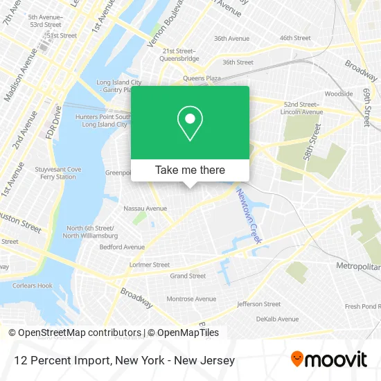 12 Percent Import map