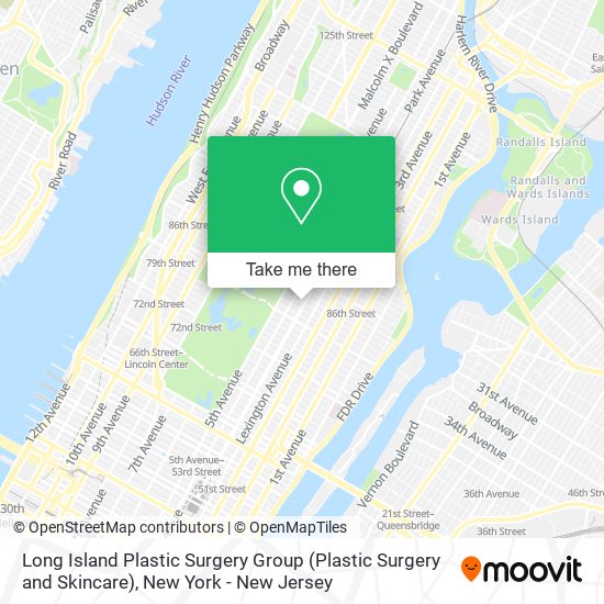 Mapa de Long Island Plastic Surgery Group (Plastic Surgery and Skincare)