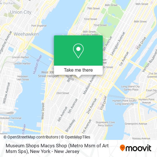 Museum Shops Macys Shop (Metro Msm of Art Msm Sps) map